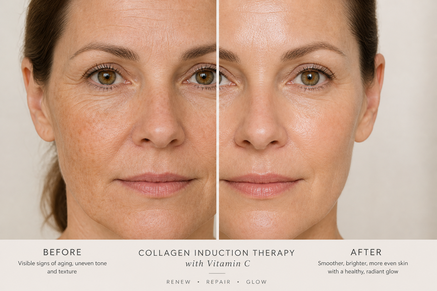Collagen Induction Therapy + Vitamin C